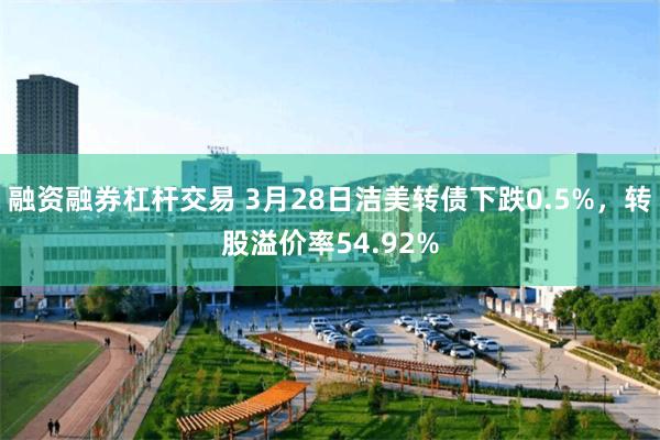 融资融券杠杆交易 3月28日洁美转债下跌0.5%，转股溢价率54.92%