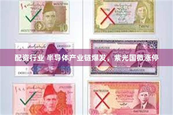 配资行业 半导体产业链爆发，紫光国微涨停