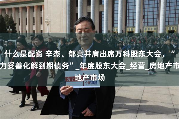 什么是配资 辛杰、郁亮并肩出席万科股东大会，“全力妥善化解到期债务”_年度股东大会_经营_房地产市场